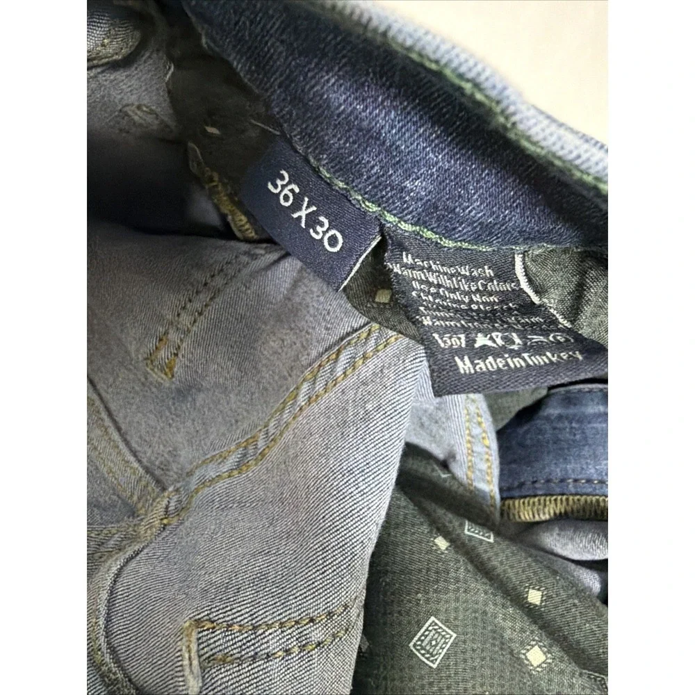 Vintage McKenzie Tribe Dungarees Jeans 36x30 USA Made Baggy Y2K Denim Cotton Men